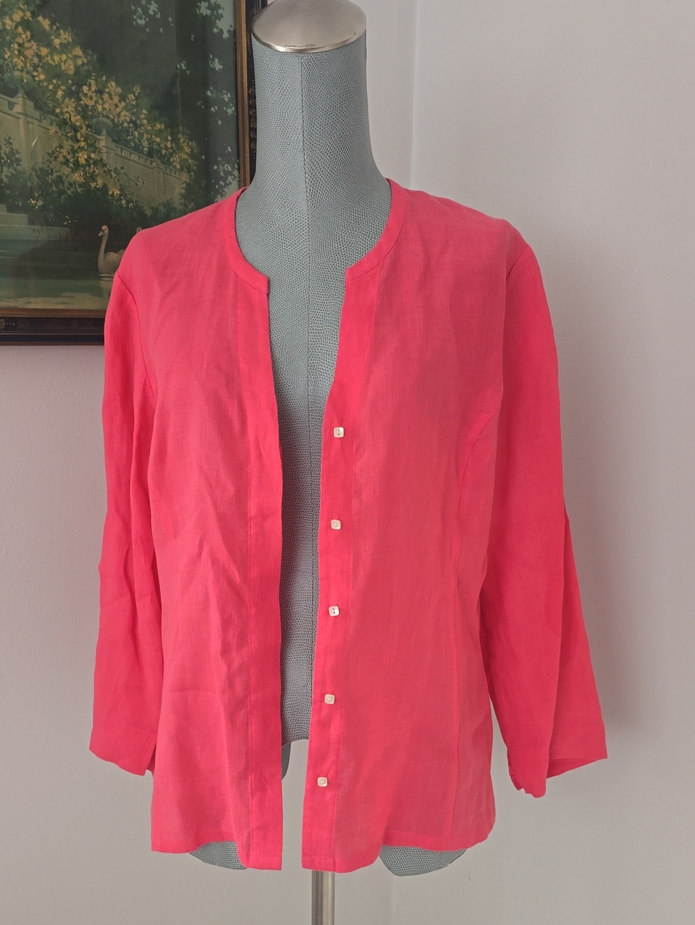 Talbots | Irish Linen Buttondown Top